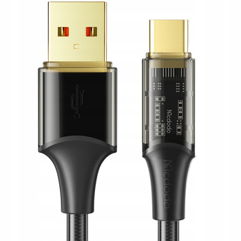 MCDODO KABEL USB-C SZYBKIE ŁADOWANIE DO SAMSUNG XIAOMI USB TYP C 6A 100W 1M