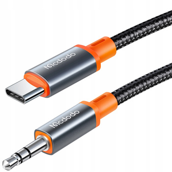 MCDODO KABEL USB C AUX ADAPTER PRZEJŚCIÓWKA MINI JACK 3,5 DO SAMSUNG DAC 1M