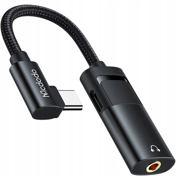 Adapter do telefonu Mcdodo, USB C, mini jack 3,5mm, z DAC