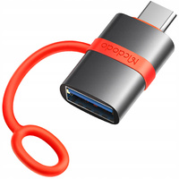 MCDODO ADAPTER PRZEJŚCIÓWKA USB-A 3.0 DO USB-C NA USB TYP C 3A 5GBPS OTG