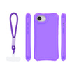 Nakładka SafePop ze smyczą do iPhone 16e / 17e fioletowa