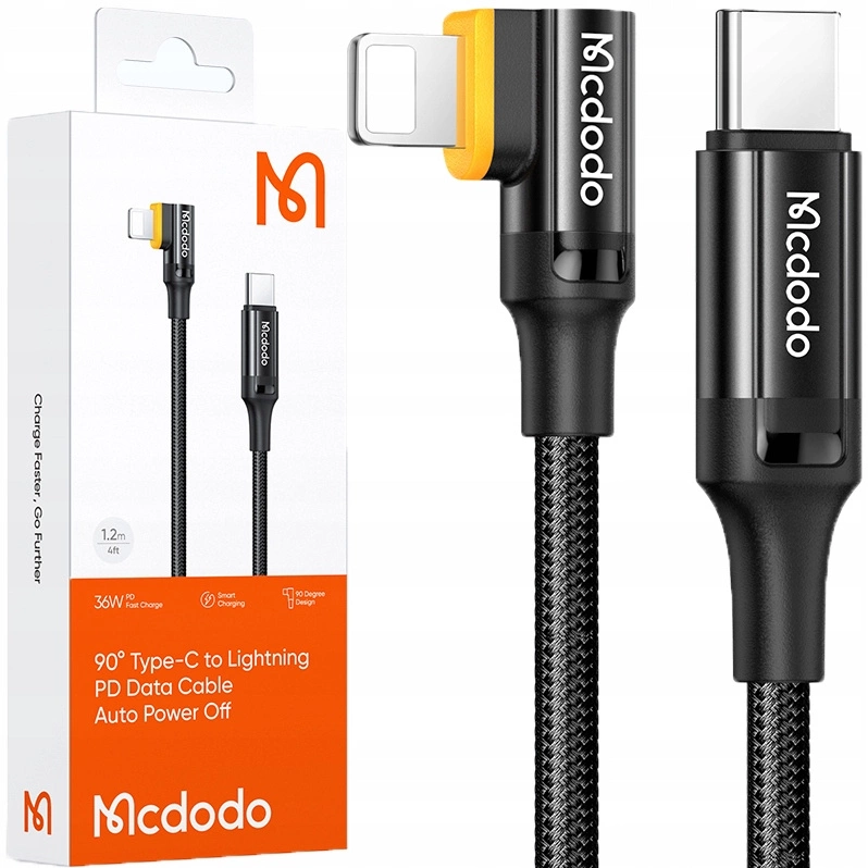 Kabel do telefonu z obsługą Car Play i Android Auto Mcdodo Mamba Series  Micro USB 1,2m