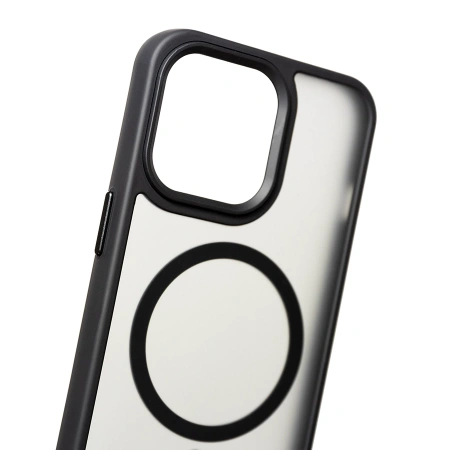 Etui Matt MagS Samsung Galaxy S25 Edge Czarny