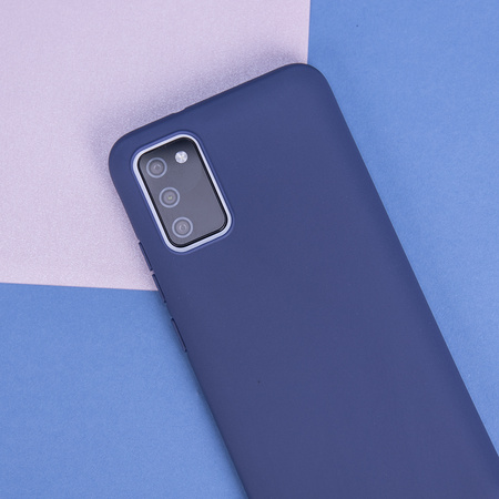Nakładka Matt TPU do Motorola Moto E14 / G04 ciemnoniebieska