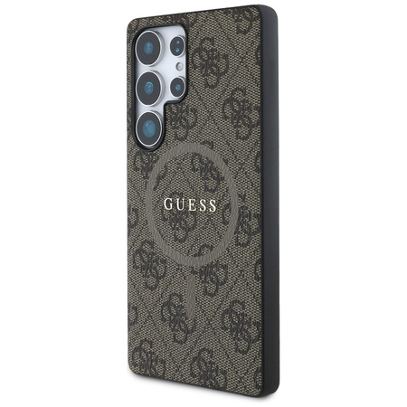 GUESS POKROWIEC TPU DO SAMSUNG GALAXY S25 ULTRA ETUI Z MAGNETYCZNYM LOGO