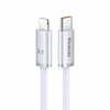 MCDODO KABEL USB-C LIGHTNING SZYBKIE ŁADOWANIE USB TYP C 36W 2M LED BIAŁY