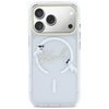 Etui Karl Lagerfeld IML Choupettes Karl Script Logo MagSafe do iPhone 17 Pro przezroczysty