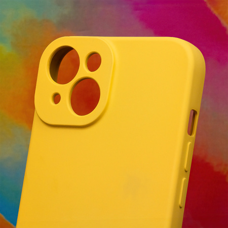 Nakładka Silicon do Xiaomi Redmi 13C 4G / Poco C65 żółta