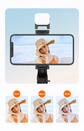 Kijek selfie stick do telefonu Mcdodo Tripod statyw Bluetooth czarny