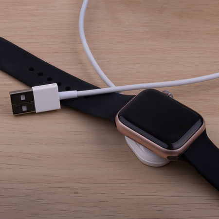 Forever ładowarka bezprzewodowa do AppleWatch MASM-100 3W biała