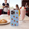 Nakładka Strawberry do iPhone 17 Pro Max 6,9'' niebieska
