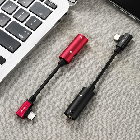 Mcdodo Adapter USB-C to mini Jack 3.5mm + Charging without DAC