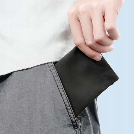 Geantã Mcdodo pentru accesorii, cu încuietoare (L) Negru