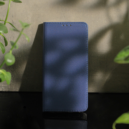 Etui Smart Magnet do Motorola Edge 70 Fusion granatowe