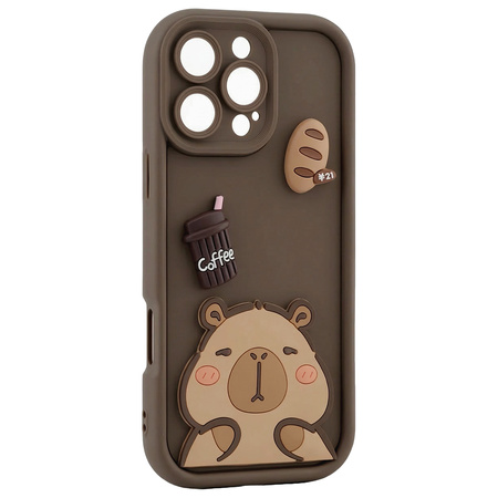 Nakładka Ultra Trendy 3D do Samsung Galaxy S25 FE capybara