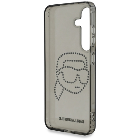 KARL LAGERFELD POKROWIEC KARL HEAD LOGO Z CYRKONIAMI DO SAMSUNG GALAXY S25