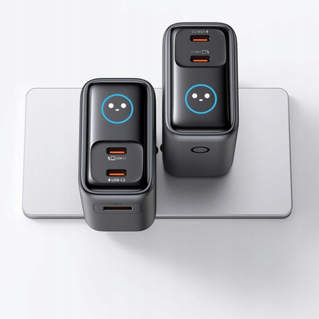 MCDODO SZYBKA ŁADOWARKA SIECIOWA ZASILACZ KOSTKA 3X USB-C USB-A GAN 70W