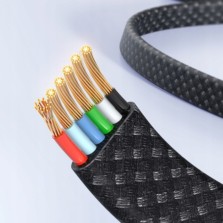 MCDODO USB-C FAST CHARGING CABLE FOR SAMSUNG APPLE USB TYPE C 100W 1M LED