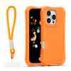 Nakładka SafePop ze smyczą do iPhone 16 Pro Max 6,9" pomarańczowa