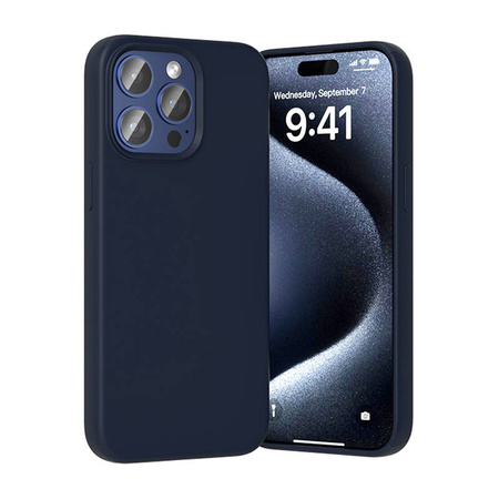 VENTION ETUI SILIKONOWE KUFL0-30 DO IPHONE 15 PRO Z PEŁNĄ OCHRONĄ ZARYSOWAŃ