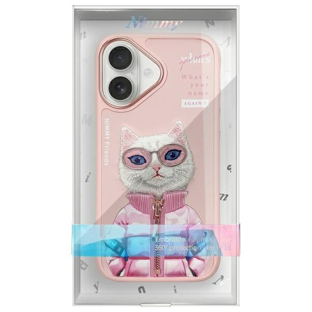 NIMMY ETUI DO IPHONE 16 6.1 Z ANTYPOŚLIZGOWĄ POWŁOKĄ Z MAGNETYCZNYM ZAMKIEM
