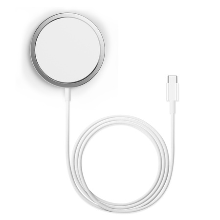 BWOO ładowarka bezprzewodowa PD WL-12 15W biała