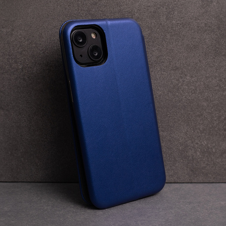 Etui Smart Diva do iPhone 16 Plus 6,7" granatowe