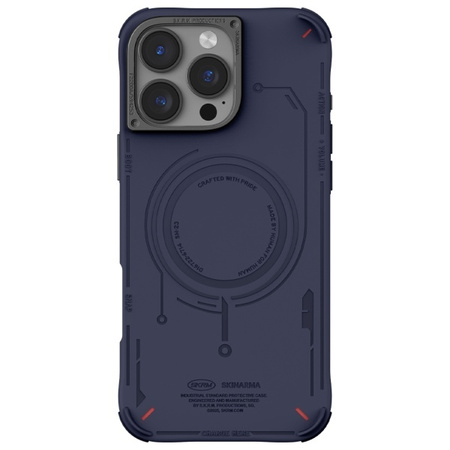 Skinarma etui Mecha iPhone 16 Pro Max    6.9 Magnetic Charging granatowy/navy