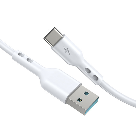 BWOO kabel USB - USB-C 1m 3A biały BO-X172C
