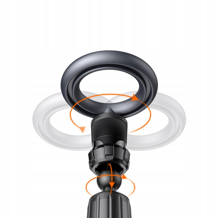 MCDODO UCHWYT NA TELEFON DO SAMOCHODU NA KRATKE NAWIEWU MAGNETYCZNY MAGSAFE