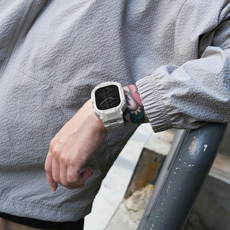 Skinarma pasek+etui Mecha 2in1 Apple     Watch 49mm oliwkowy/olive