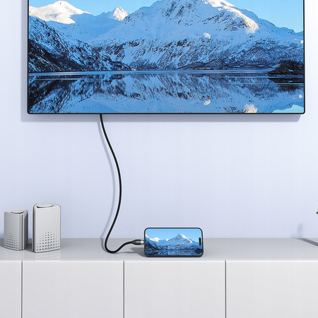 Cablu USB-C MCDODO cu încãrcare rapidã pentru MacBook, USB TIP C, 10 GBPS, 100 W, 4K, 1 m