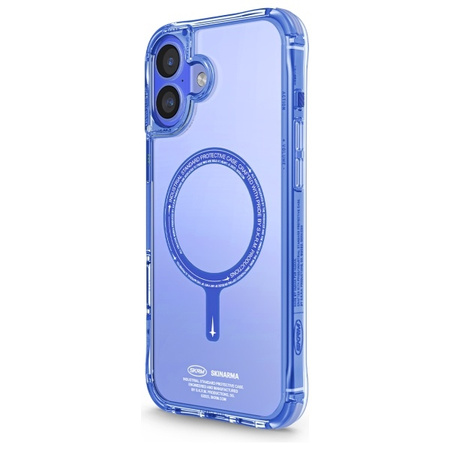 Skinarma etui Saido iPhone 16 Plus 6.7  Magnetic Charging niebieski/blue