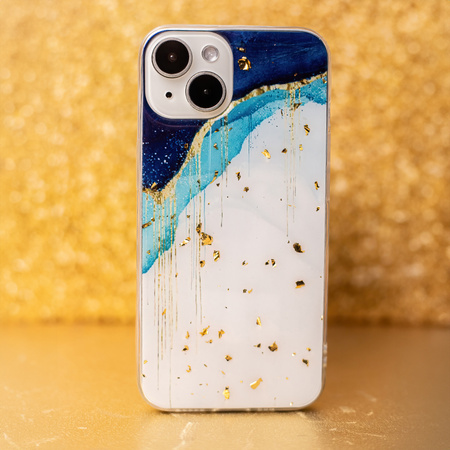 Nakładka Gold Glam do iPhone 13 Pro 6,1" iceberg