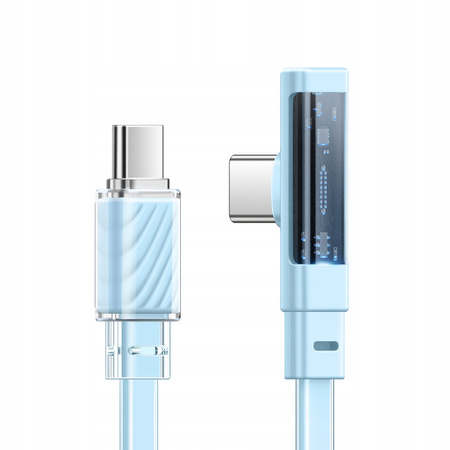 Mcdodo Fast USB-C PD Winkelkabel 65W 1,2M Blau