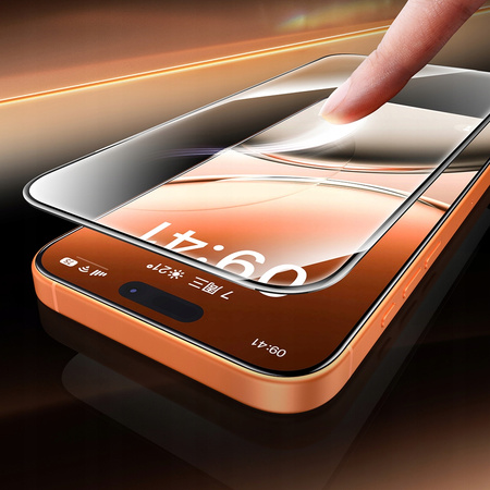 MCDODO SZKŁO HARTOWANE AUTOFIT MOCNA SZYBKA DO ETUI DO APPLE IPHONE 17 PRO