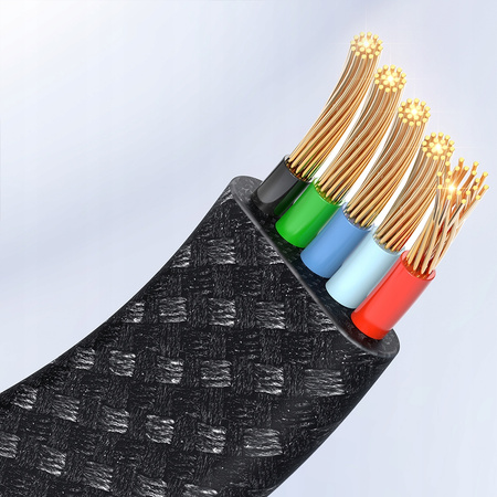 MCDODO Ladekabel USB-C Lightning Schnellladefunktion für iPhone 1 m LED