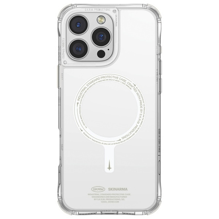 Skinarma etui Saido iPhone 16 Pro 6.3   Magnetic Charging zielony/green (niteglow)