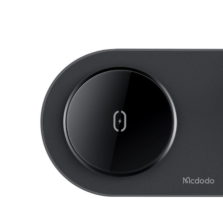 Mcdodo Stacja dokująca, ładowarka 3w1 do iPhone, do Airpods, do Watch czarna