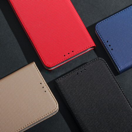 Etui Smart Magnet do Oppo Reno 12F 5G (Global) / 12FS 5G czerwone