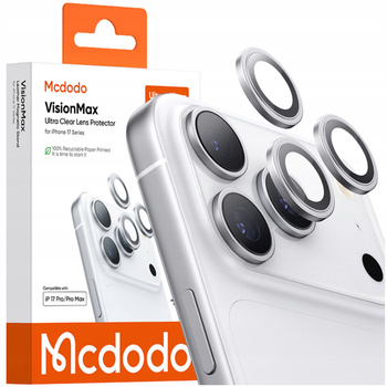 MCDODO SZKŁO HARTOWANE NA APARAT OCHRONNE DO APPLE IPHONE 17 PRO/PRO MAX