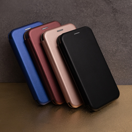 Etui Smart Diva do Xiaomi Redmi 13 4G / 13 5G burgundowe
