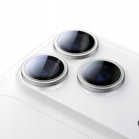 MCDODO SZKŁO HARTOWANE NA APARAT OCHRONNE DO APPLE IPHONE 17 TYŁ SREBNE