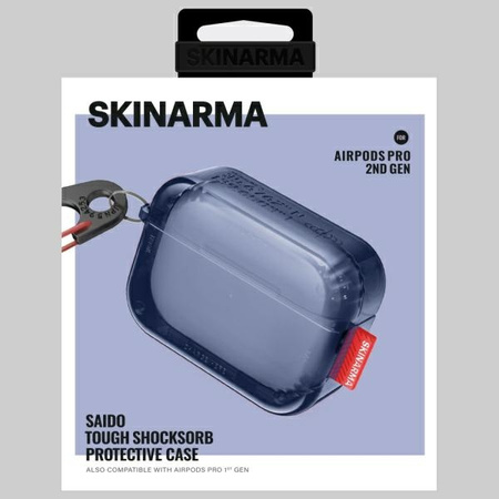SKINARMA ETUI SAIDO DO AIRPODS PRO 2 CASE OCHRONNY MAGNETYCZNY Z POKRYCIEM
