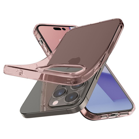 Spigen Crystal Flex, rose crystal - iPhone 14 Pro