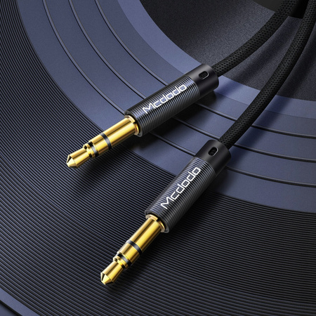 Kabel audio McDodo AUX Mini Jack 3,5mm OPLOT 1,2m