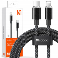 Kabel do iPhone, Mocny, Super Szybki, Mcdodo, 36W, 1.2M, czarny