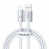 MCDODO KABEL USB-A LIGHTNING SZYBKIE ŁADOWANIE DO TELEFONU 3A LED BIAŁY 1M