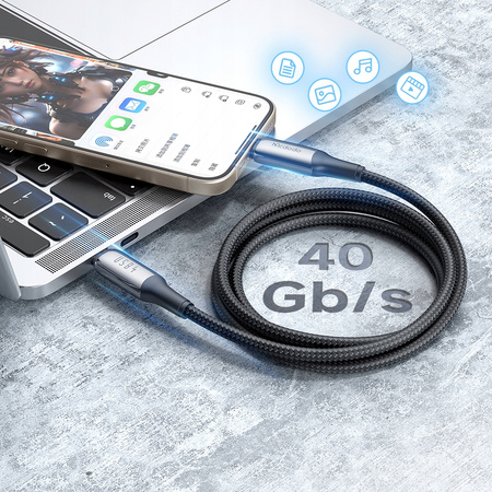 MCDODO USB-C-KABEL SCHNELLLADUNG THUNDERBOLT 4 40GBPS 240W USB TYP C 1M