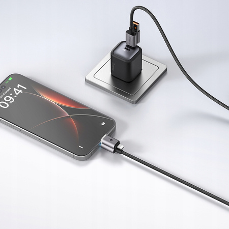 MCDODO USB-C-Kabel, 4-in-1-Schnellladekabel für iPhone 14 und MacBook, 60 W, 1 m